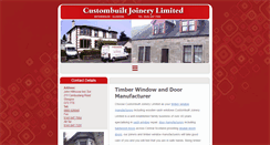 Desktop Screenshot of custombuiltwindowsanddoors.co.uk
